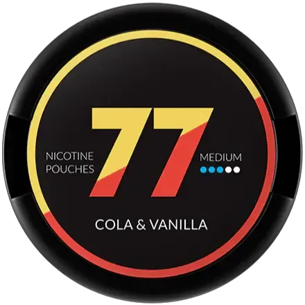 77 Cola Vanilla-Nikotinbeutel-Gigasnus.de