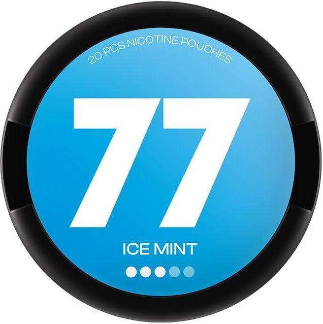 77 Ice Mint-Nikotinbeutel-Gigasnus.de