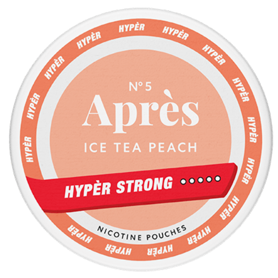 Après Ice Tea Peach Hyper Strong-Nikotinbeutel-Gigasnus.de