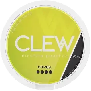 Clew Citrus 20mg-Nikotinbeutel-Gigasnus.de