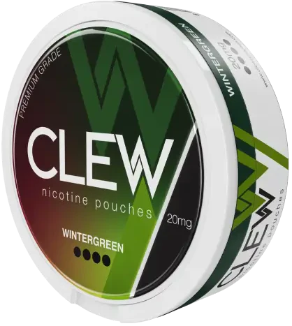 Clew Wintergreen 20mg-Nikotinbeutel-Gigasnus.de