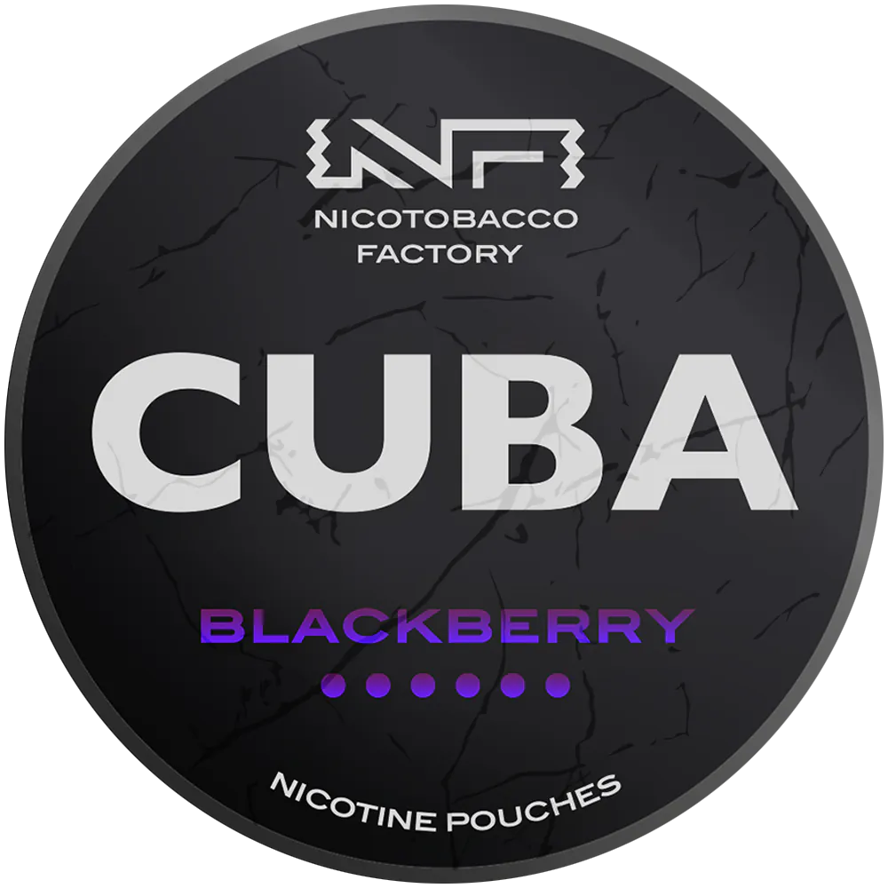 Cuba Black Blackberry-Nikotinbeutel-Gigasnus.de