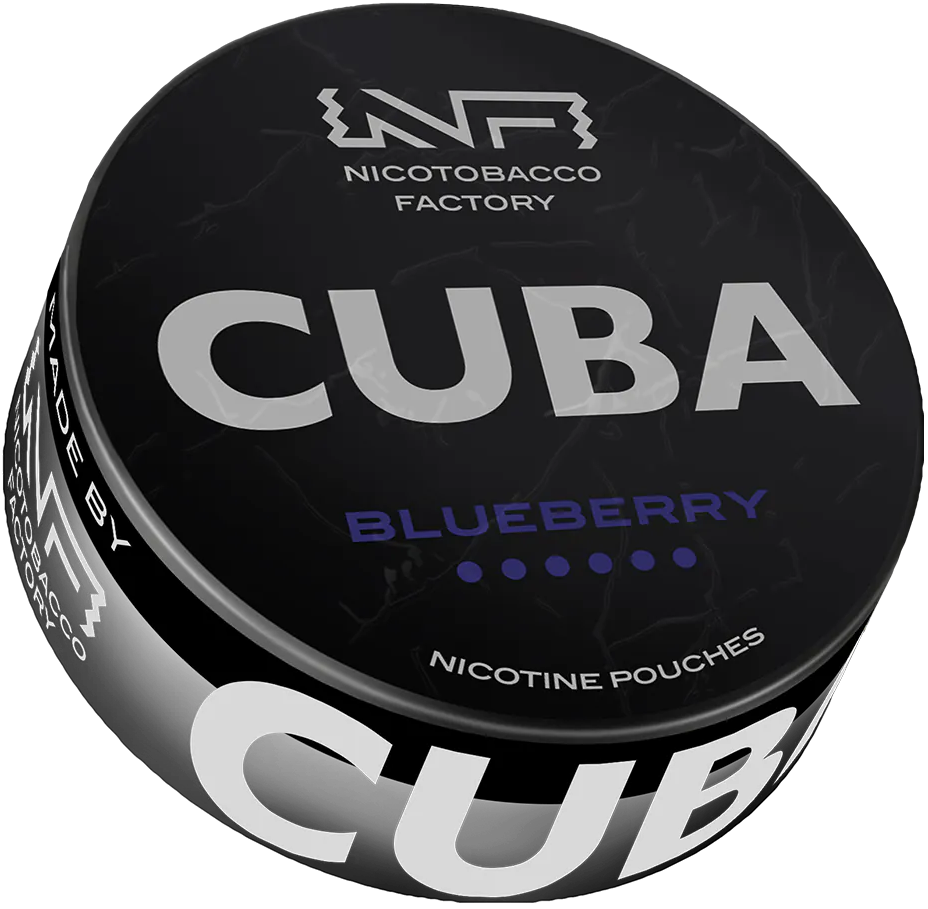 Cuba Black Blueberry-Nikotinbeutel-Gigasnus.de
