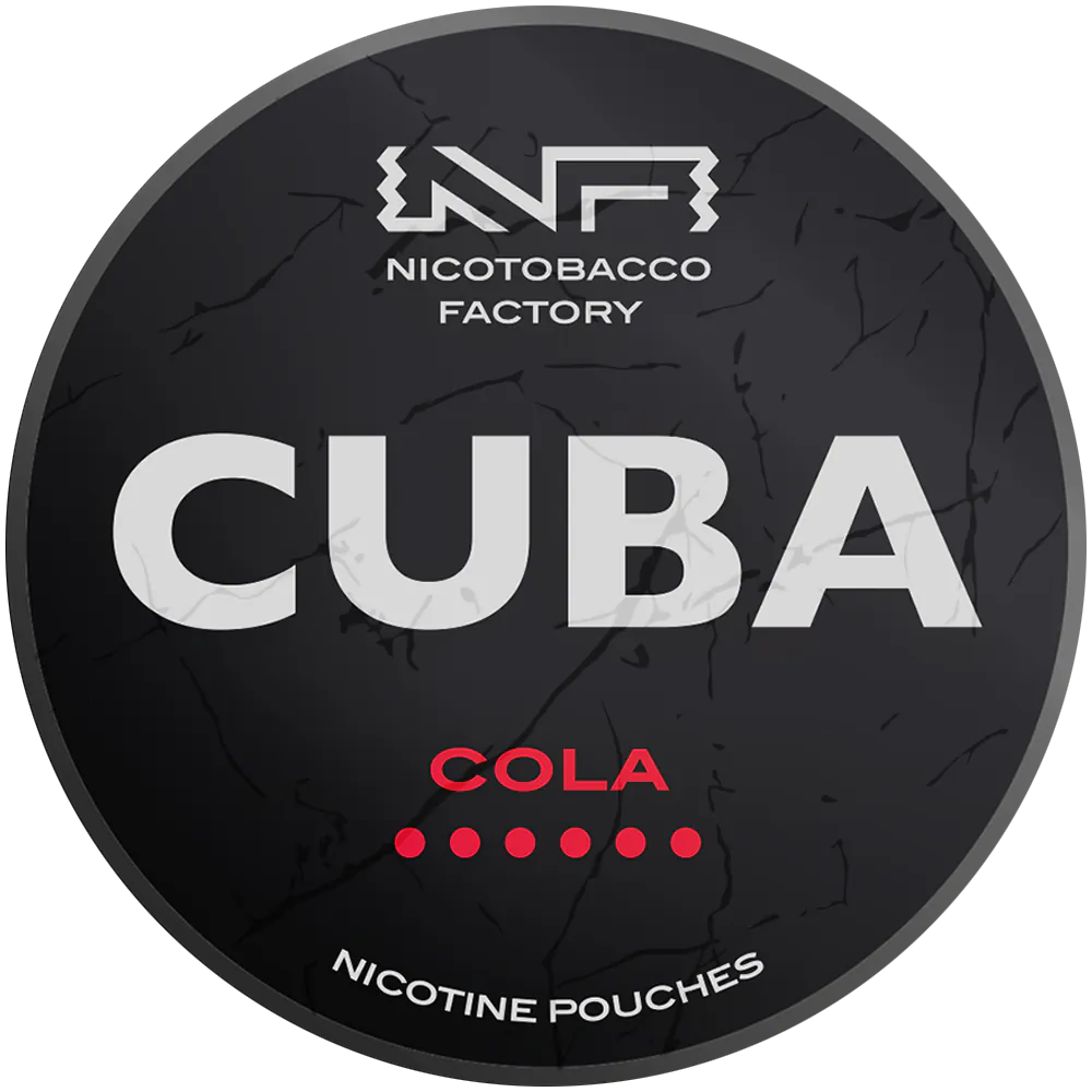 Cuba Black Cola-Nikotinbeutel-Gigasnus.de