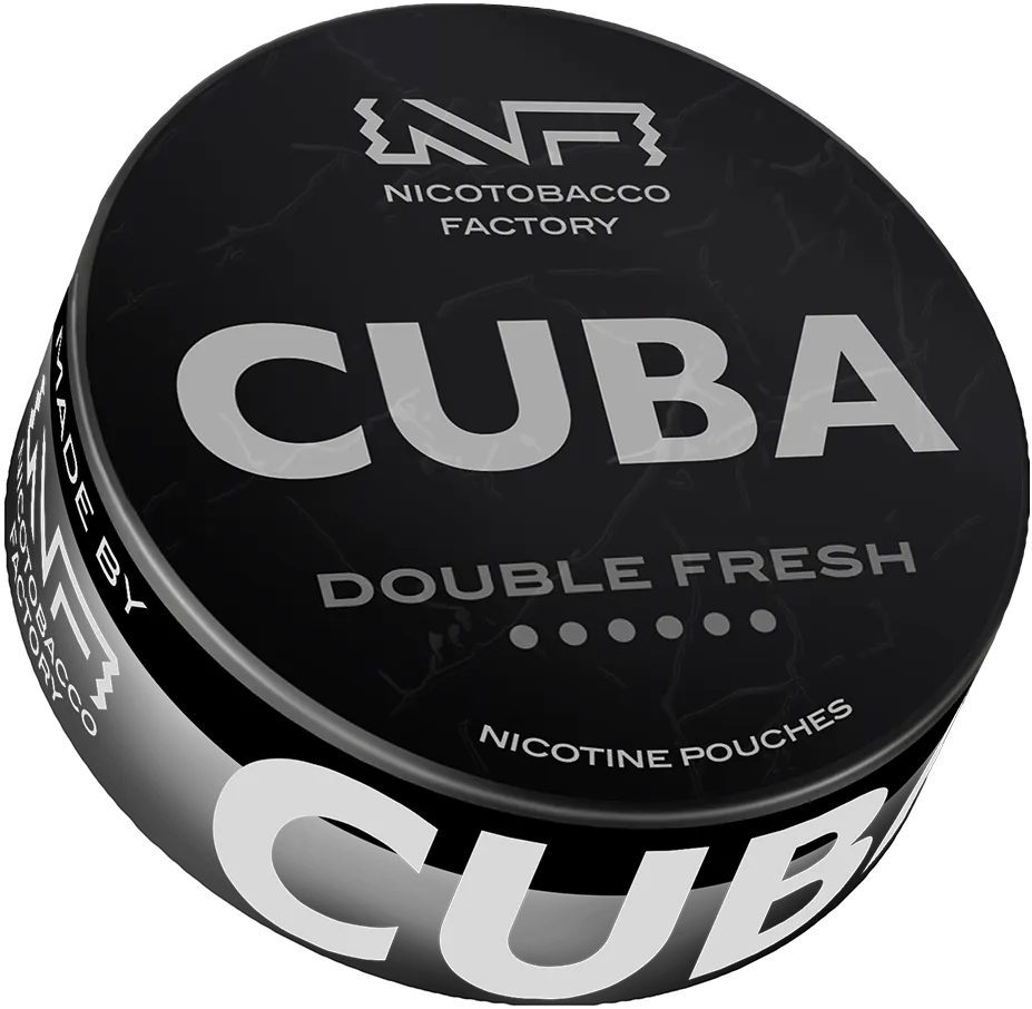 Cuba Black Double Fresh-Nikotinbeutel-Gigasnus.de