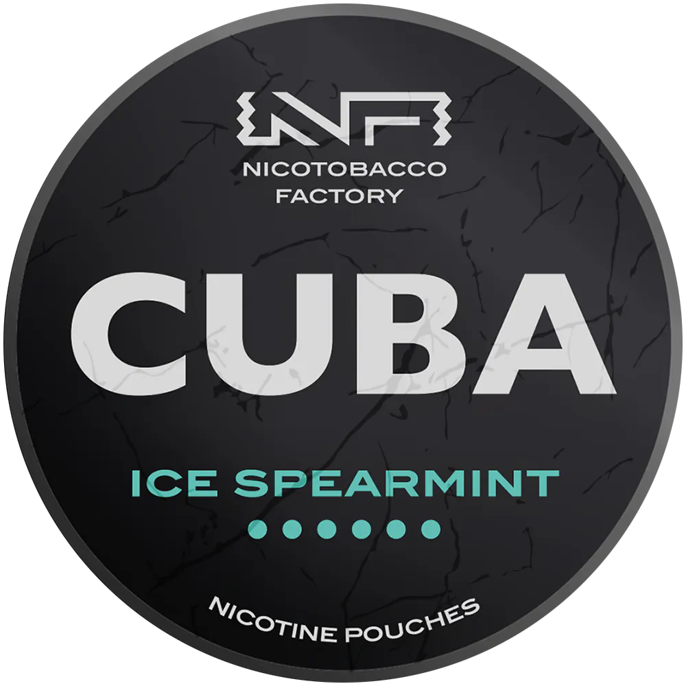 Cuba Black Ice Spearmint-Nikotinbeutel-Gigasnus.de