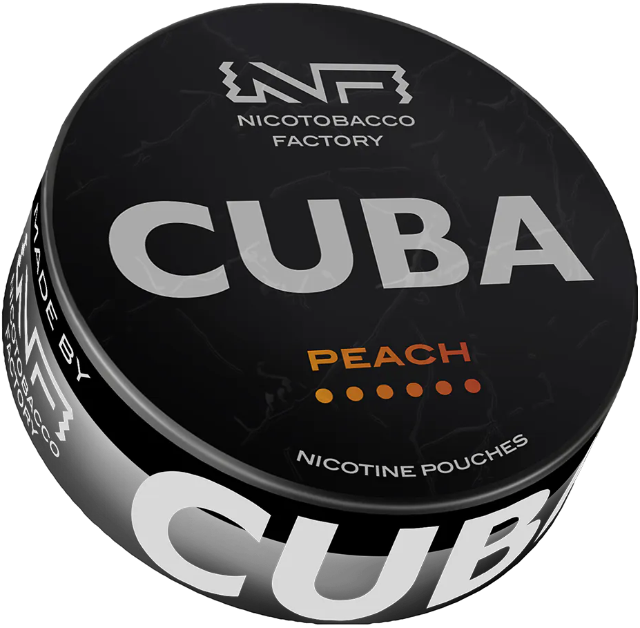 Cuba Black Peach-Nikotinbeutel-Gigasnus.de