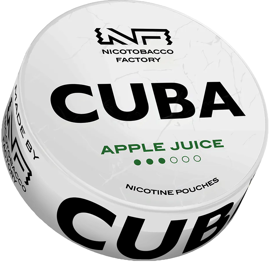 Cuba White Apple Juice-Nikotinbeutel-Gigasnus.de