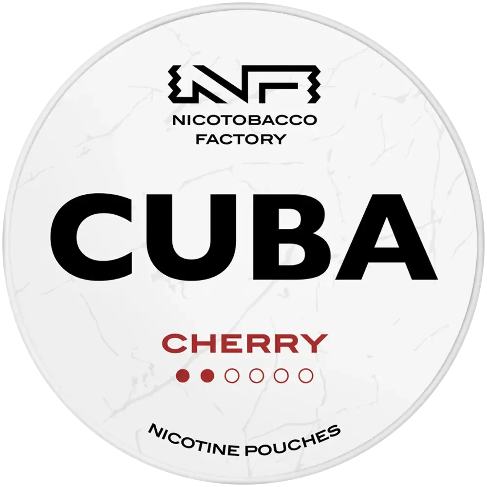Cuba White Low Cherry-Nikotinbeutel-Gigasnus.de