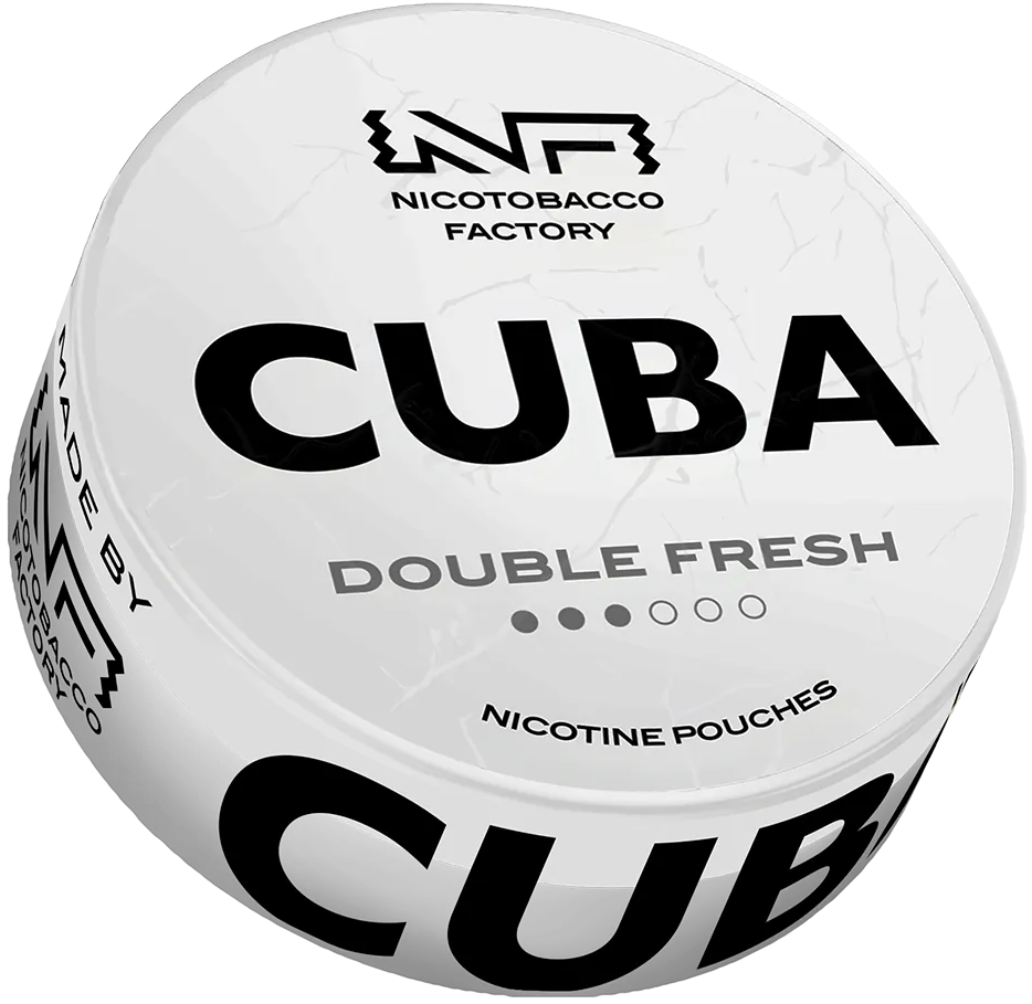 Cuba White Double Fresh-Nikotinbeutel-Gigasnus.de