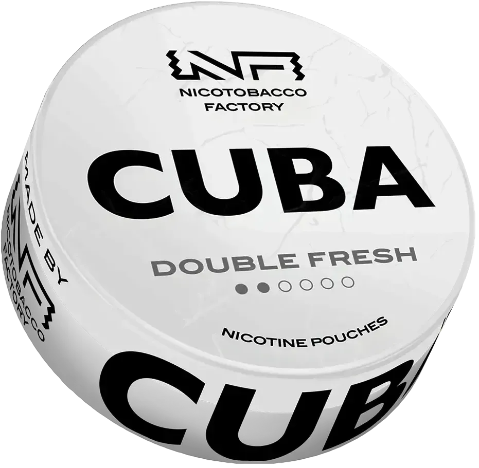 CUBA White Low Double Fresh-Nikotinbeutel-Gigasnus.de