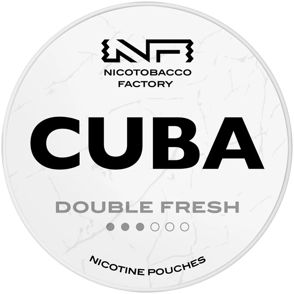 Cuba White Double Fresh-Nikotinbeutel-Gigasnus.de
