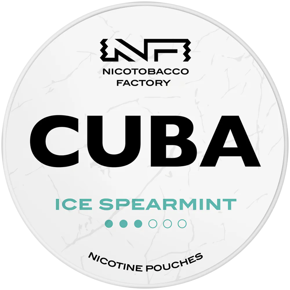 Cuba White Ice Spearmint-Nikotinbeutel-Gigasnus.de