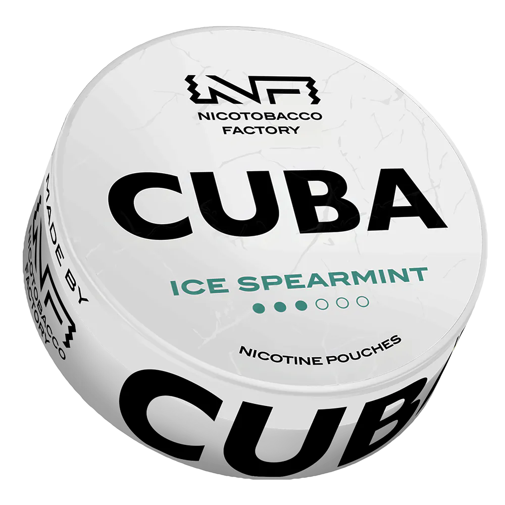 Cuba White Ice Spearmint-Nikotinbeutel-Gigasnus.de