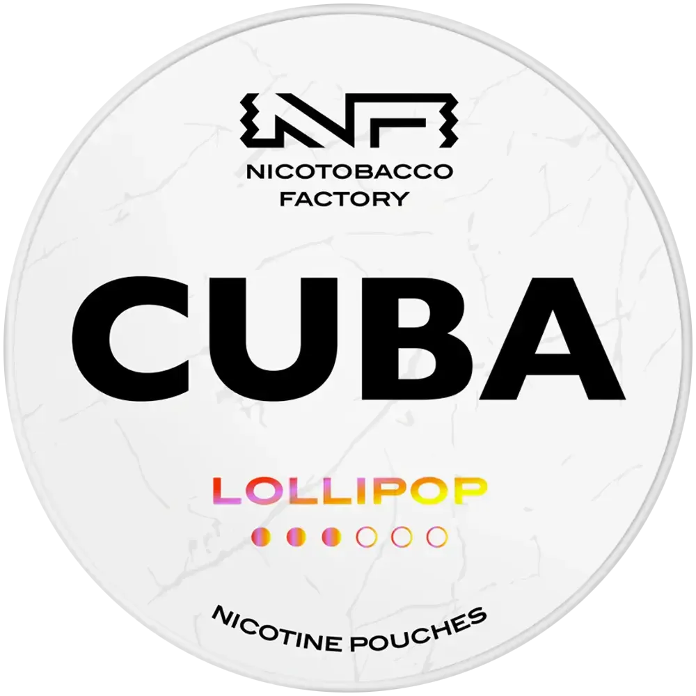 Cuba White Lollipop-Nikotinbeutel-Gigasnus.de