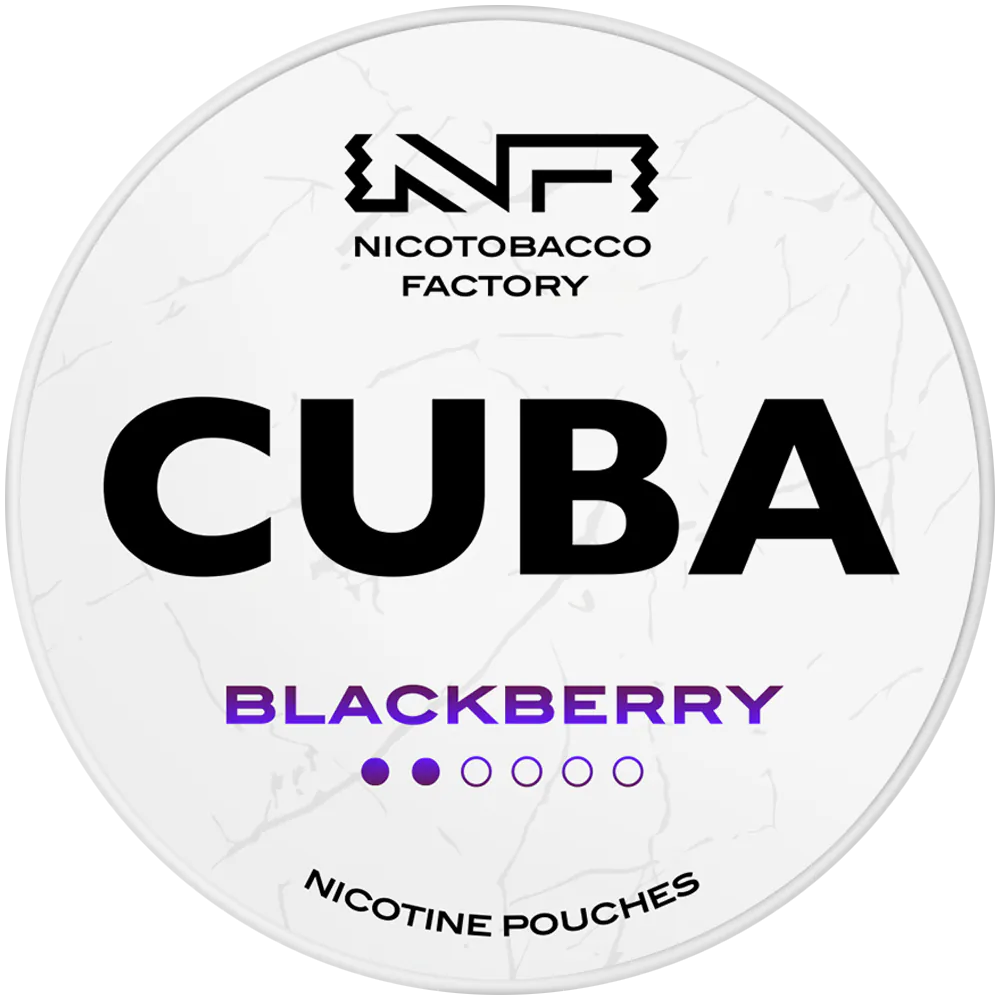 Cuba White Low Blackberry-Nikotinbeutel-Gigasnus.de