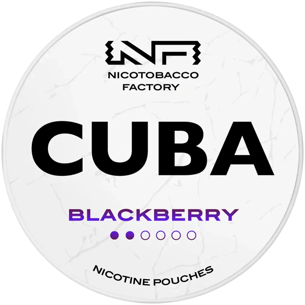 Cuba White Low Blackberry-Nikotinbeutel-Gigasnus.de