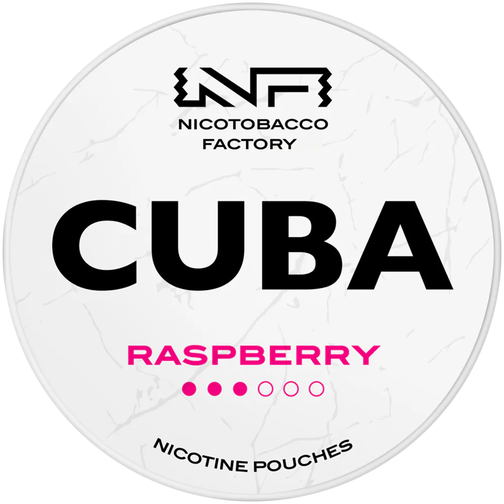 Cuba White Raspberry-Nikotinbeutel-Gigasnus.de