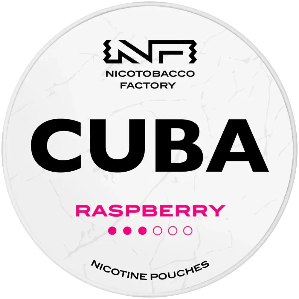 Cuba White Raspberry-Nikotinbeutel-Gigasnus.de