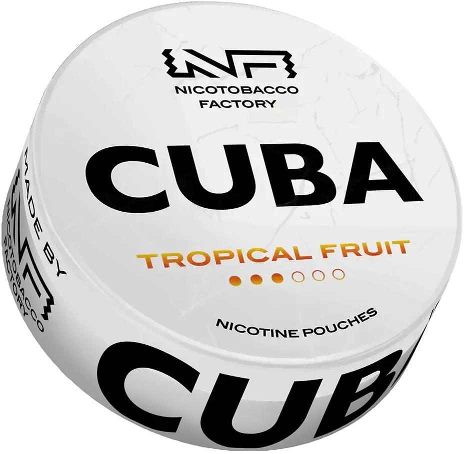 Cuba White Tropical Fruit-Nikotinbeutel-Gigasnus.de