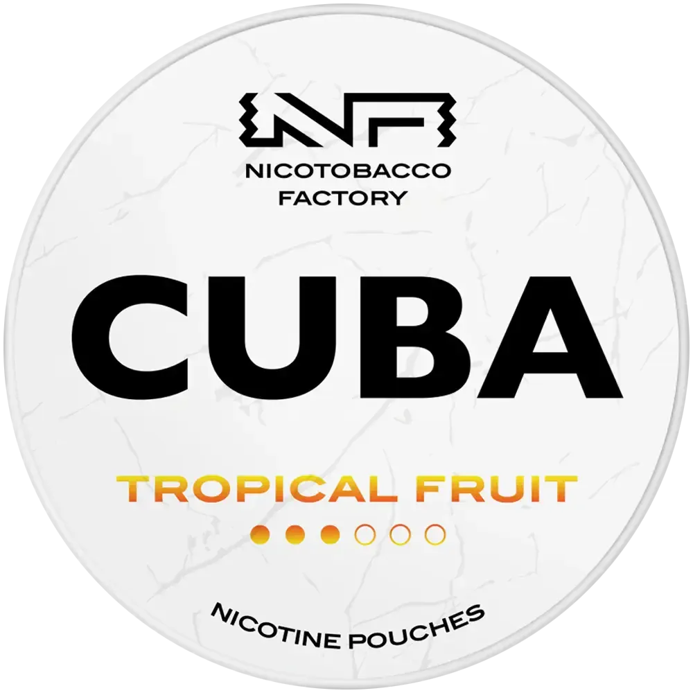 Cuba White Tropical Fruit-Nikotinbeutel-Gigasnus.de