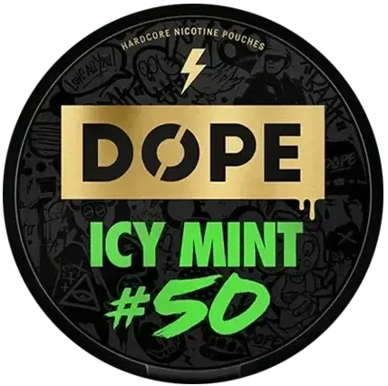 DOPE Icy Mint #50-Nikotinbeutel-Gigasnus.de