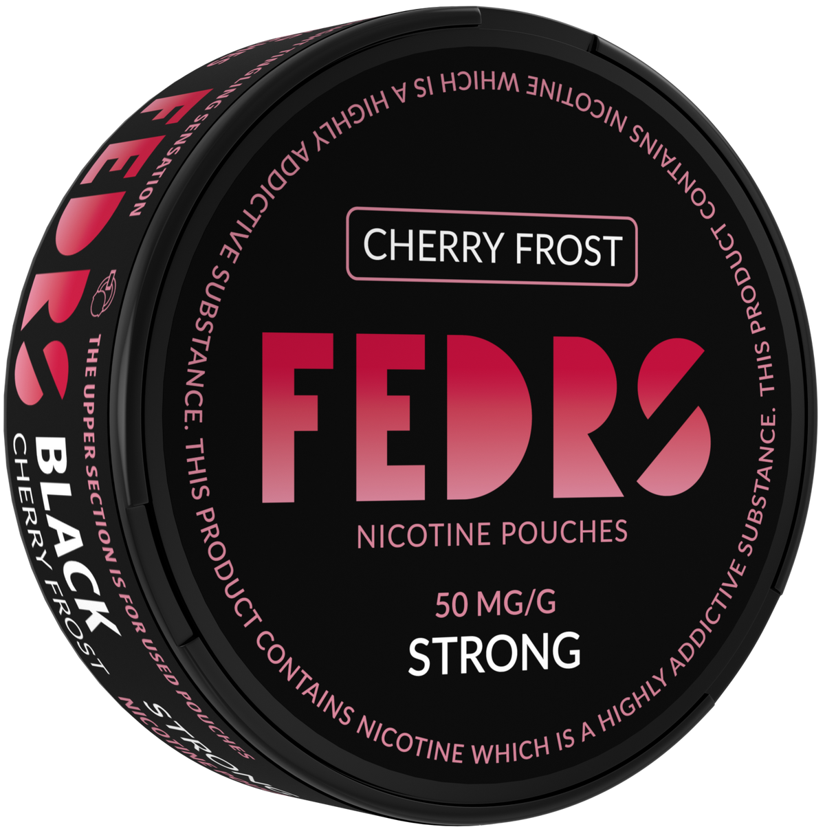 FEDRS BLACK Cherry Frost-Nikotinbeutel-Gigasnus.de