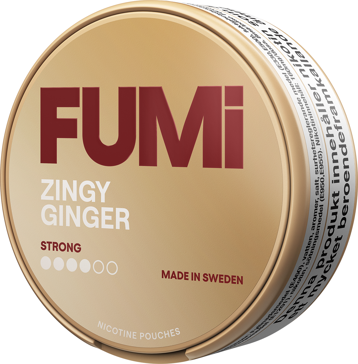 FUMI Zingy Ginger Strong-Nikotinbeutel-Gigasnus.de