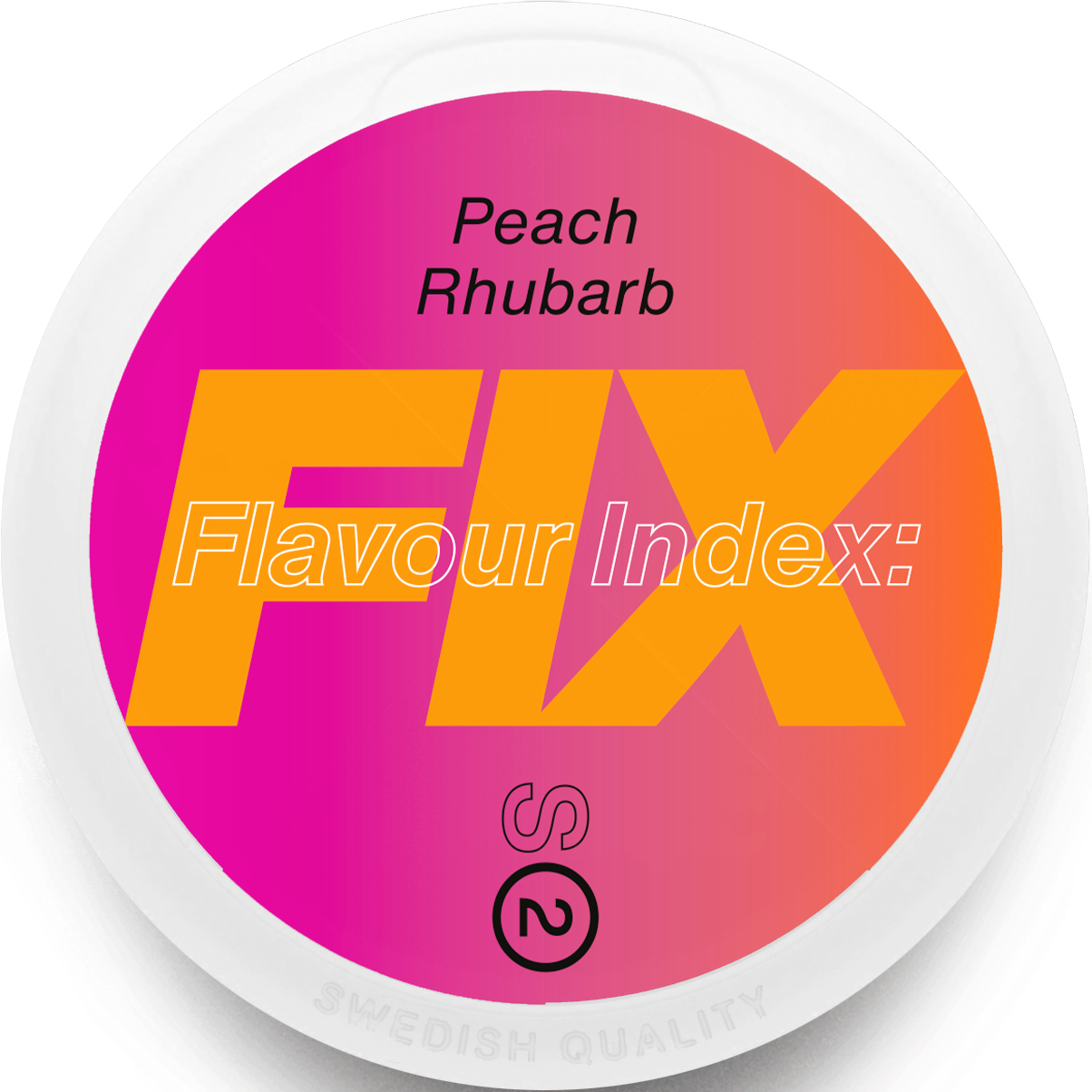 FIX Peach Rhubarb-Nikotinfreier Snus-Gigasnus.de