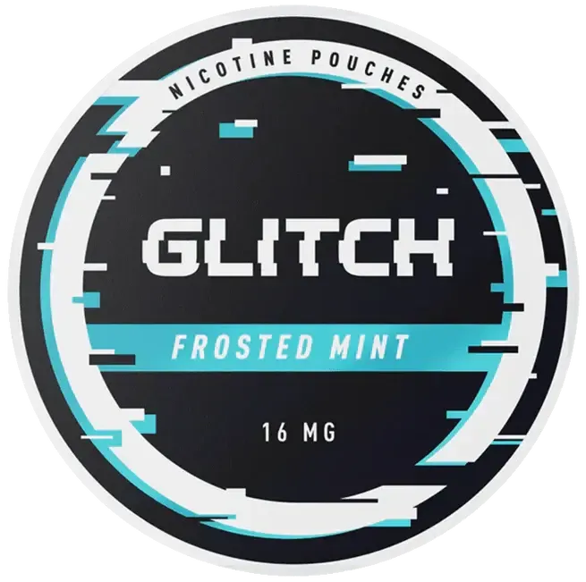 GLITCH Frosted Mint-Nikotinbeutel-Gigasnus.de