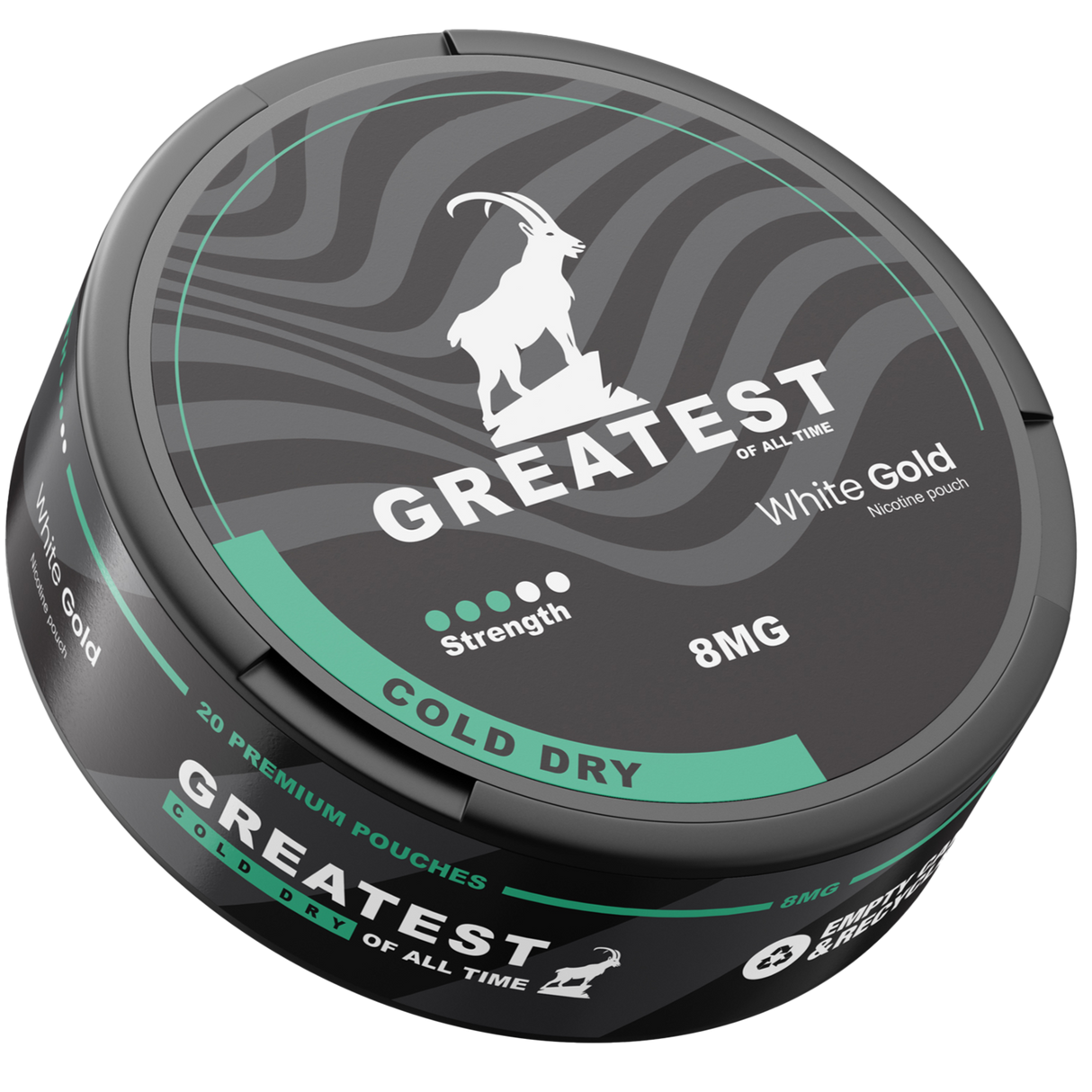 Greatest Cold Dry 8mg-Nikotinbeutel-Gigasnus.de