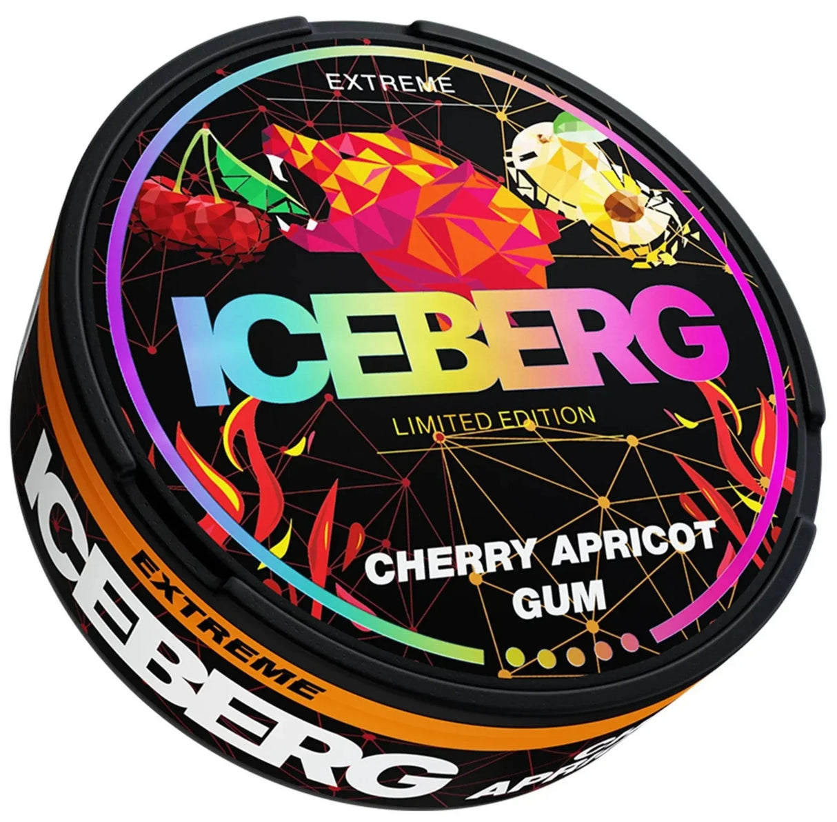 Iceberg Cherry Apricot Gum-Nikotinbeutel-Gigasnus.de