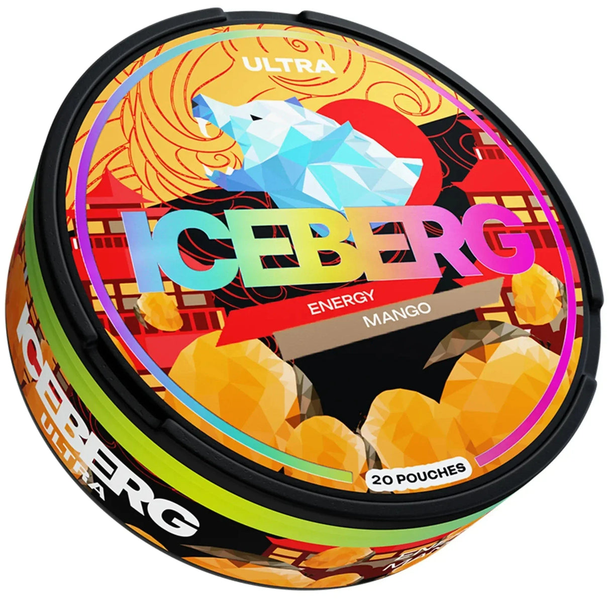 Iceberg Energy Mango-Nikotinbeutel-Gigasnus.de