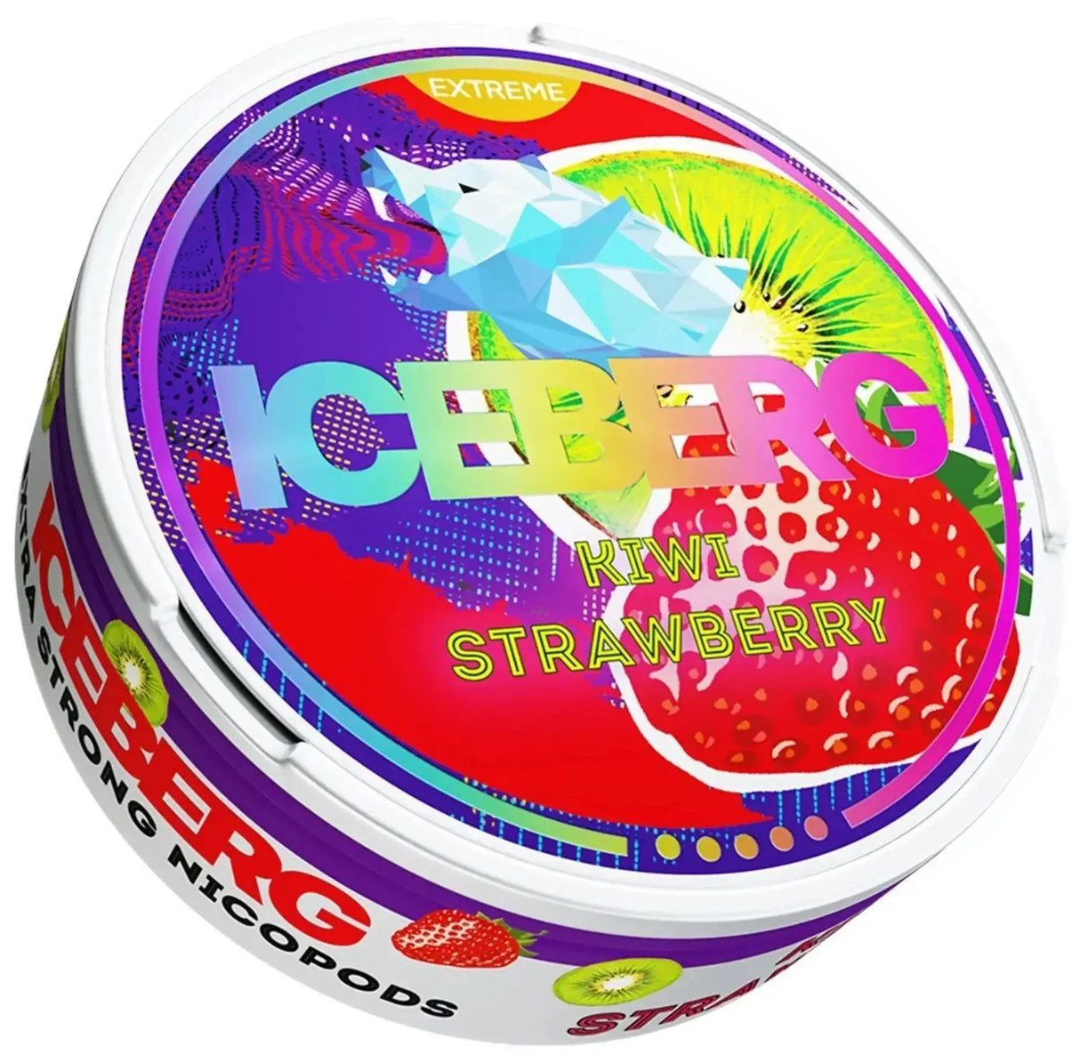 Iceberg Kiwi Strawberry-Nikotinbeutel-Gigasnus.de