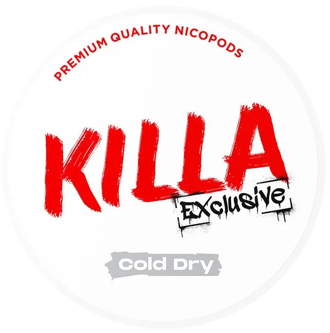 KILLA Exclusive Cold Dry-Nikotinbeutel-Gigasnus.de