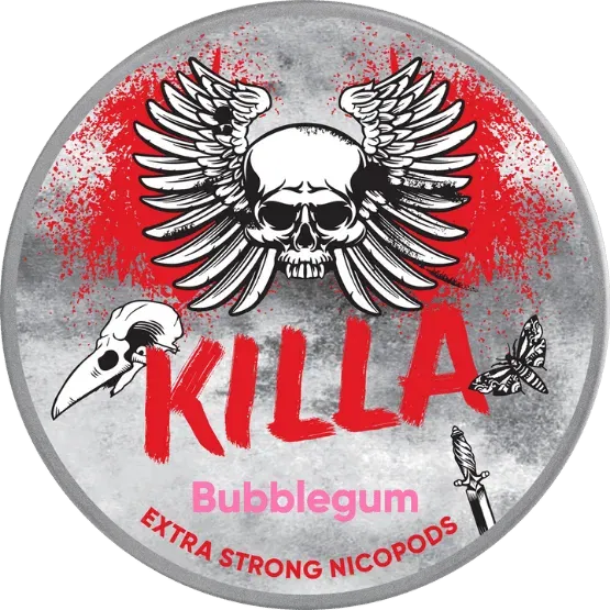 Killa Bubblegum-Nikotinbeutel-Gigasnus.de
