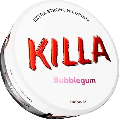 Killa Bubblegum-Nikotinbeutel-Gigasnus.de
