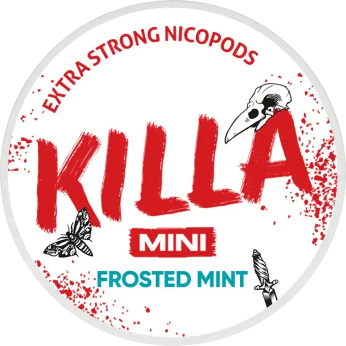 Killa Mini Frosted Mint-Nikotinbeutel-Gigasnus.de