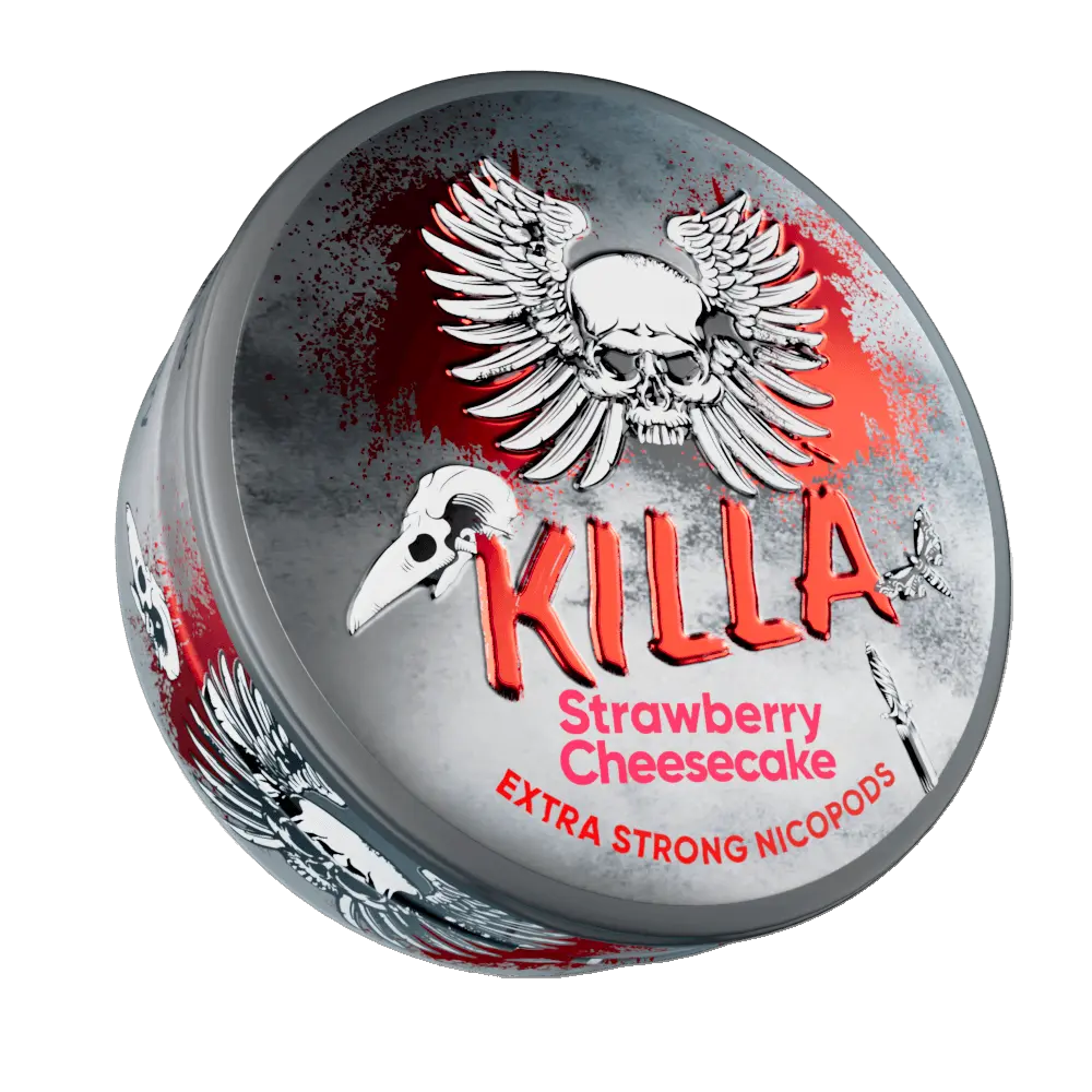 Killa Strawberry Cheesecake-Nikotinbeutel-Gigasnus.de