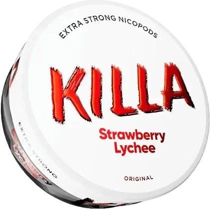 Killa Strawberry Lychee-Nikotinbeutel-Gigasnus.de
