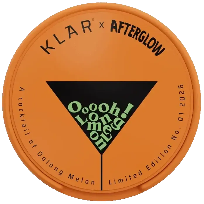 Klar Afterglow Edition Oolong Melon Mini Regular-Nikotinbeutel-Gigasnus.de