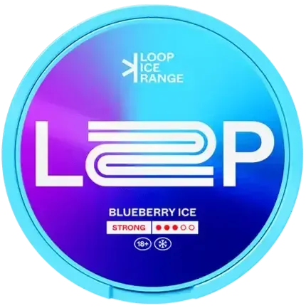 LOOP Blueberry Ice Strong-Nikotinbeutel-Gigasnus.de
