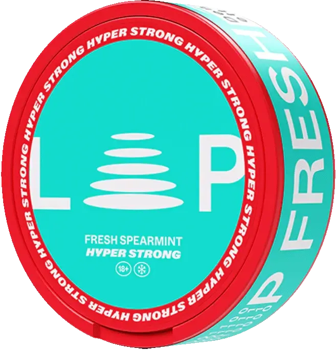 LOOP Fresh Spearmint Hyper Strong-Nikotinbeutel-Gigasnus.de