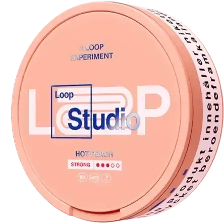 LOOP Hot Peach Strong-Nikotinbeutel-Gigasnus.de