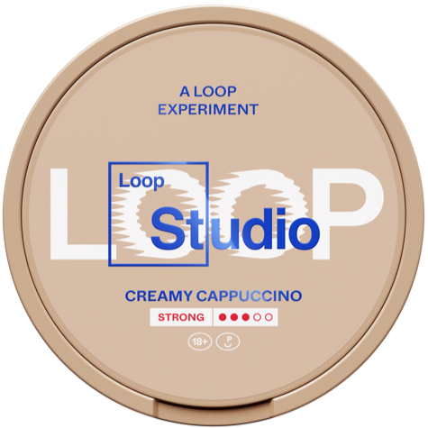 LOOP Creamy Cappuccino Strong-Nikotinbeutel-Gigasnus.de