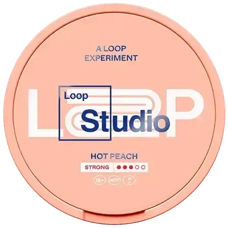 LOOP Hot Peach Strong-Nikotinbeutel-Gigasnus.de