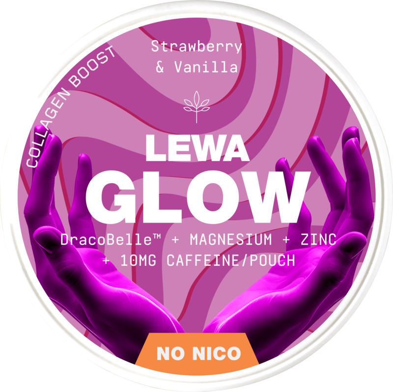 Lewa Glow Strawberry & Vanilla-Nikotinfreier Snus-Gigasnus.de