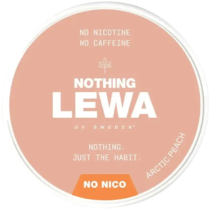 Lewa Nothing Arctic Peach No Nico-Nikotinfreier Snus-Gigasnus.de