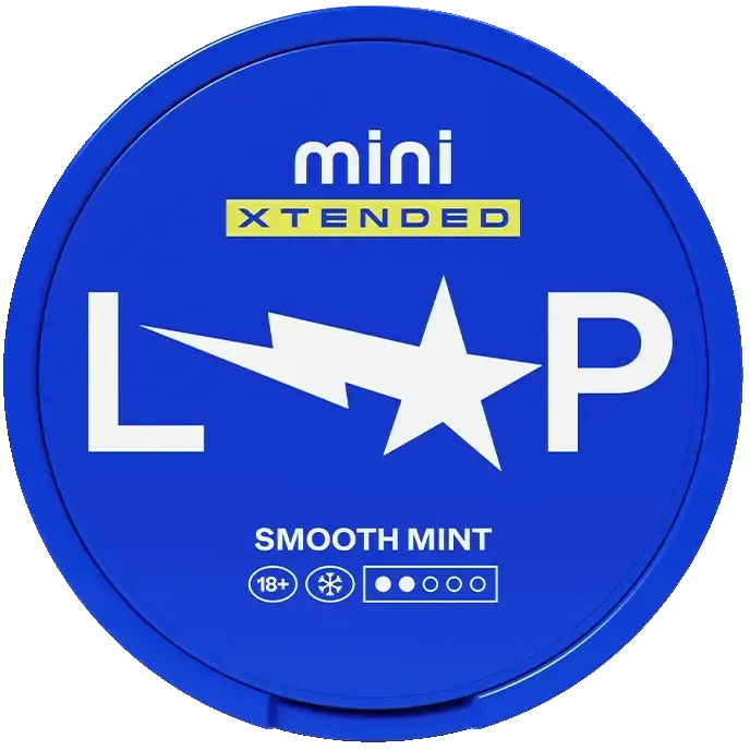 LOOP Mini Xtended Smooth Mint-Nikotinbeutel-Gigasnus.de