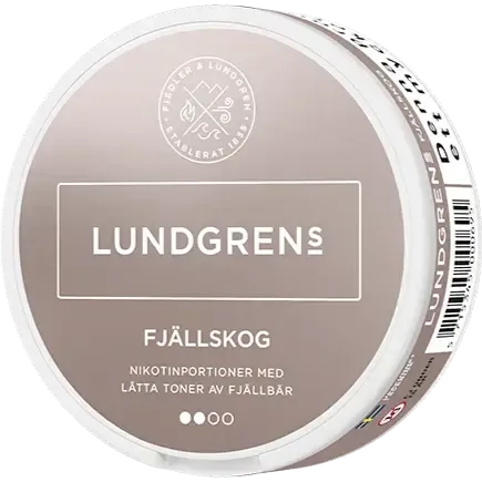 Lundgrens Fjällskog All White-Nikotinbeutel-Gigasnus.de